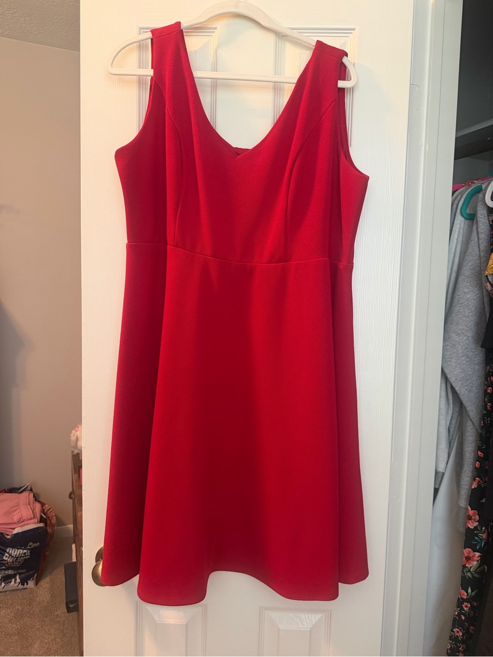 torrid Red Fit-and-Flare Mini Dress
